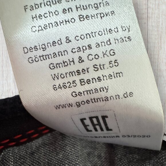 Göttmann Wool Flat Cap XXL Blackwatch Plaid Green Black Check Newsboy Germany - Picture 5 of 6